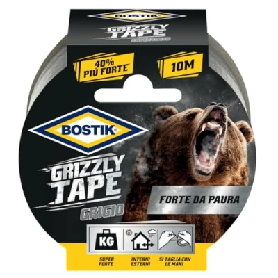 Image of BOSTIK Grizzly Tape Black 10 m x 50 mm