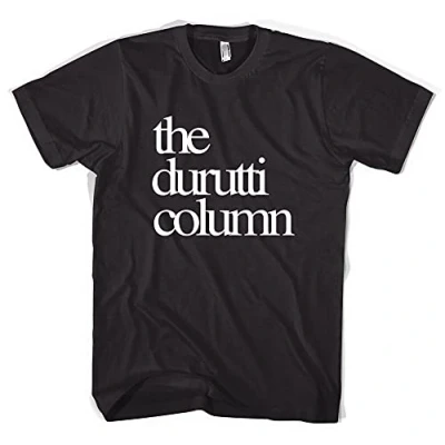 Image of wowoAOreww The Durutti Column Unisex T shirt Colours Black