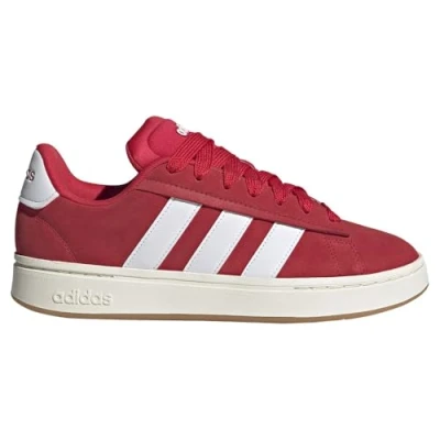Image of adidas GRAND COURT ALPHA 00s women&#039;s Shoes (Trainers) in Red