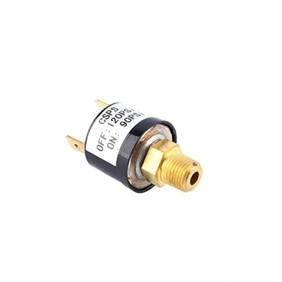 Image of Airs Inflators, Air Pressure Control Switch Valve Regulator 90 120 PSI with Double Gauges