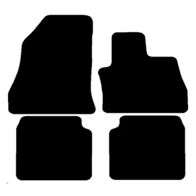 Image of Sakura WW8135 Carpet Floor Mat, Black Trim