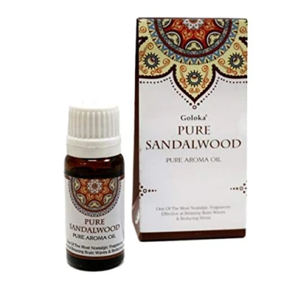 Image of Goloka Pure Sandalwood Aroma Oil 10ml