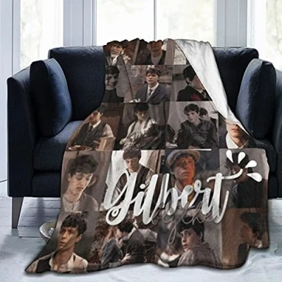 Image of YINGD Lucas Jade Zumann as Gilbert Blythe Soft and Comfortable Warm Fleece Blanket for Sofa,Office Bed car Camp Couch Cozy Plush Throw Blankets Beach