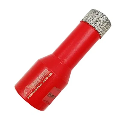 Image of SHDIATOOL Dry Diamond Drill Core Bit Diameter 16mm Vacuum Brazed Drilling Porcelain Tile Granite Marble
