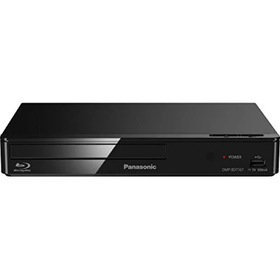 Image of MULTIREGION Blu Ray Player Compatible with Panasonic DMP BDT167EB K 2D/3D LAN (No WiFi) All Zone Code Free Regions A, B &amp; C DVD 1 8 BDT167