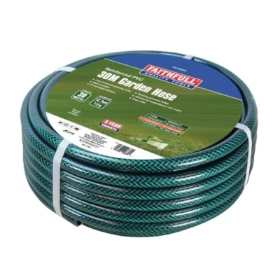 Image of Faithfull FAIHOSE30 30M (98ft) Reinforced Hose 12.7 mm (1/2 Inch) Diameter