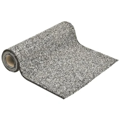 Image of vidaXL Stone Liner Grey Durable Nonwoven PP Fleece and Drinkwater Safe Glue Material with Natural Appearance, Customisable Size for Pond or Water Feature 500x60 cm