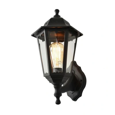 Image of Coast Bianca Up or Down Wall Lantern Black