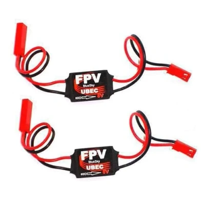 Image of WANGCL 2PCS 3A 5V Step Down UBEC Module Servo Power Switch for RC Quadcopter Airplane FPV Graphic Transmission Camera Gimbal Flight Control