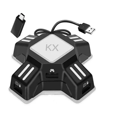 Image of USB 2.0 Mouse Keyboard Converter, Game Controller Adapter Compatible with PS4 / Xbox One/Nintendo Switch PS3 Xbox360 Slim