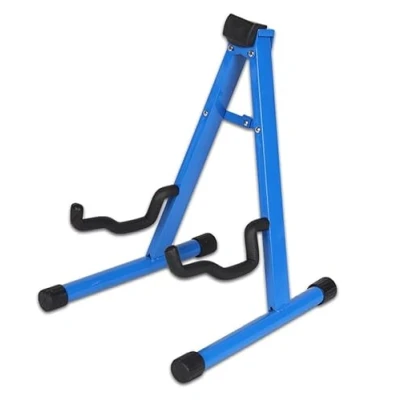 Image of Luminexia Guitar Rack Electric Accessories,electric Stand,acoustic Stand,multi Stand,Guitar Stand A Frame Foldable Universal Fits All Guitars Acoustic Bass
