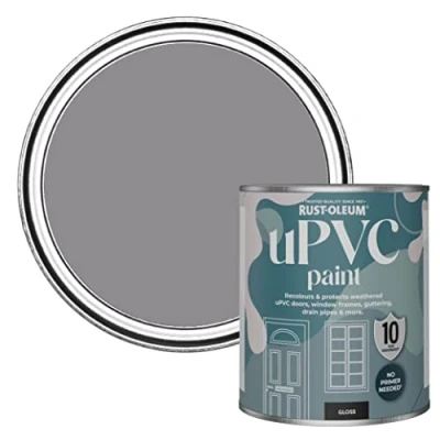 Image of Rust Oleum Purple uPVC Door and Window Paint In Gloss Finish Iris 750ml