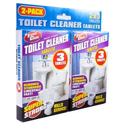 Image of 6X Super Strong Toilet Bowl &amp; Cistern Cleaner Germ Killing Fast Acting Limescale Remover