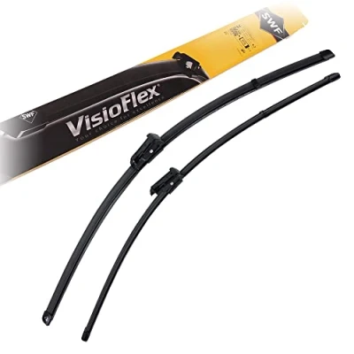 Image of 1608242180, 6423G0, 6423G1, 6423N6, 6423N7 Wiper blade SWF VisioFlex 119281 650, 650mm Front Beam with spoiler for left hand drive vehicles