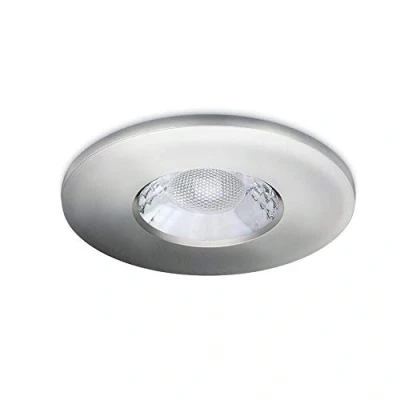 Image of JCC JC010010/BN Fireguard Next Generation Mains Twist and Lock Unlamped Downlight IP20 Brushed Nickel