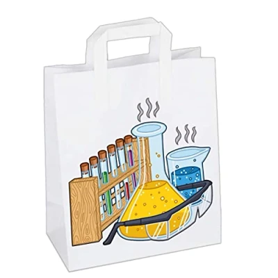 Image of Science Party Bags Goody Loot Treat Gift (Pack of 6)
