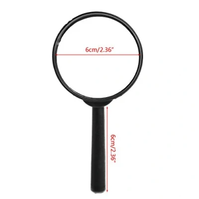 Image of Faguo Magnifier 60mm Hand Held 5X Magnifying Loupe Reading Glass Lens