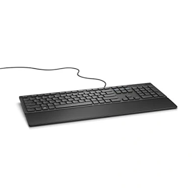 Image of Dell USB Keyboard KB216 BLACK SLIM Swiss Layout, P/N : 5XJGF