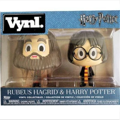 Image of Funko 26524 Rubeus Hagrid &amp; Harry Potter Vynl