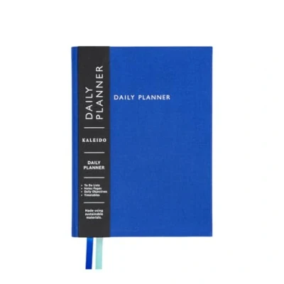 Image of Ultramarine Fabric Daily Planner, B6