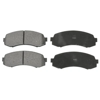 Image of MR389504 Brake pad set BLUE PRINT ADC44278 Front Axle