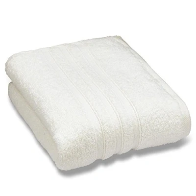 Image of Catherine Lansfield Zero Twist Soft &amp; Absorbent Cotton Face Cloth Pair Cream
