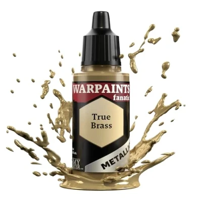 Image of The Army Painter Metallic Pigment Warpaints Fanatic 18ml Hobby Paints (True Brass)