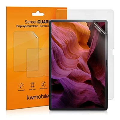 Image of kwmobile Screen Protector Compatible with Lenovo Tab P11 2x Anti reflective Matte Film for Tablet