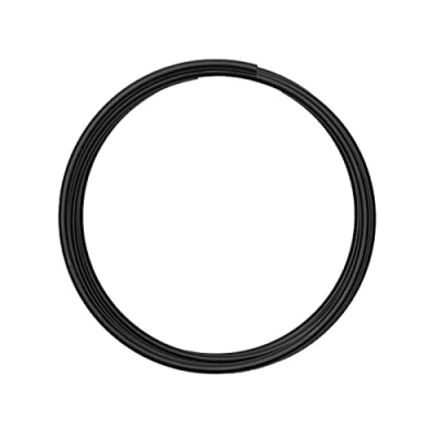 Image of Vaessen Creative Aluminium wire 4mm 2m black,