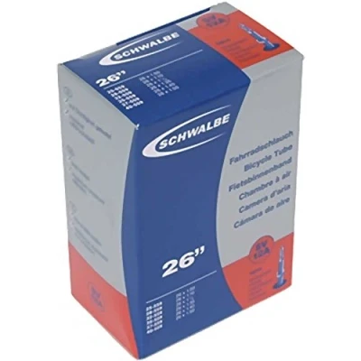 Image of Schwalbe SV 12A 25/40 559 Tube, Fahrradzubehör Schlauch SV12A 26x1.00 1.50, Black