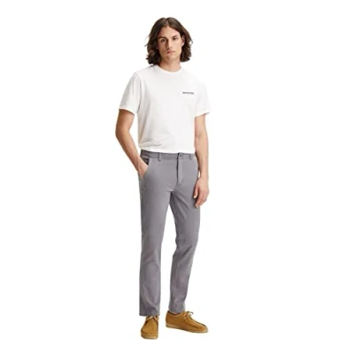 Image of Dockers Men&#039;s Smart 360 Flex Alpha Slim Pants, Burma Grey, 28W / 32L