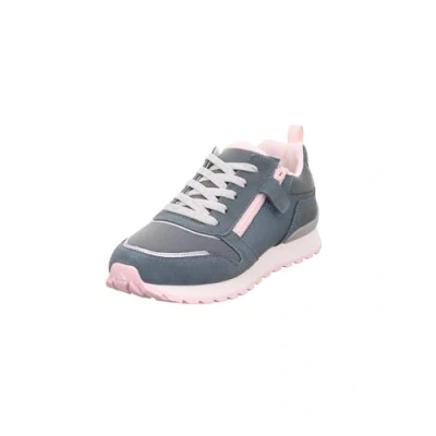 Image of Superfit DASH Trainers for kids, Size: 13.5K, Blau/rosa Leather and textile