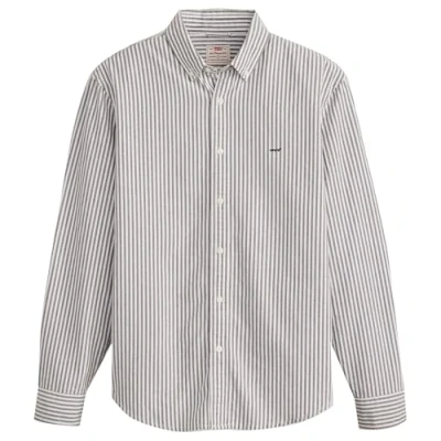 Image of Levi&#039;s Men&#039;s Authentic Button Down Shirt, Waylon Stripe DELICI, L