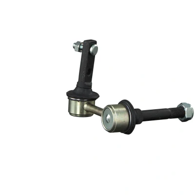 Image of 4882030030, 4882030040 Anti roll bar link FEBI BILSTEIN 42968 Front Axle Right M12 x 1,25, M8 1,25 with nuts Steel silver LEXUS: GS II