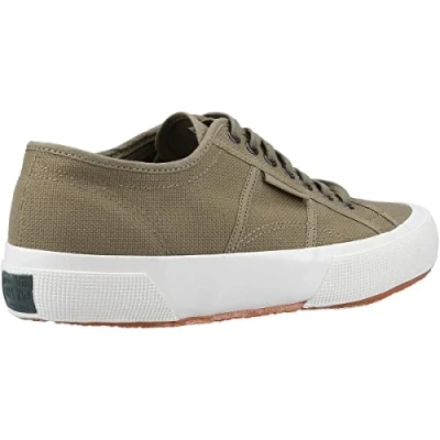 Image of Superga 2706 OG Mens Canvas Trainers Green 7.5