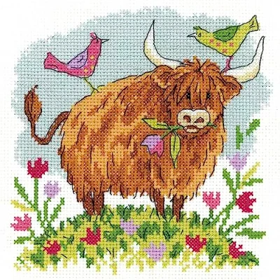 Image of Heritage Crafts Cross Stitch Kit Pepper (Aida)