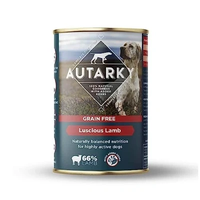 Image of Autarky Grain Free Luscious Lamb Complete Tins 12x395gm