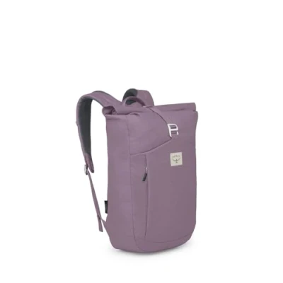 Image of Osprey Arcane Roll Top Pack Unisex Lifestyle Backpack Purple Dusk Heather O/S