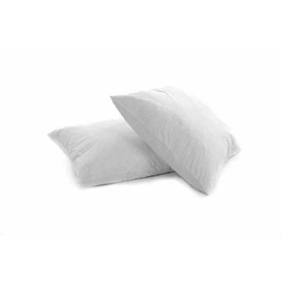 Image of Furnishnk Luxury Square Pillow Pair (2 pillows per pack) Euro/Continental Size 65x65 cms (26x26) Anti Allergenic 233 Thread Count Cover