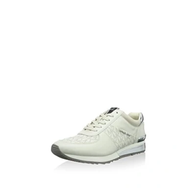 Image of Michael Kors Allie Trainers, Women&#039;s, Size: 6, Vanilla leather and imitation