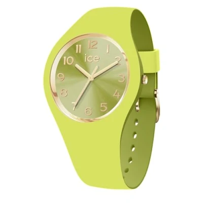 Image of ICE WATCH duo chic Lime Women&#039;s wristwatch with plastic strap 021820 (Small +)