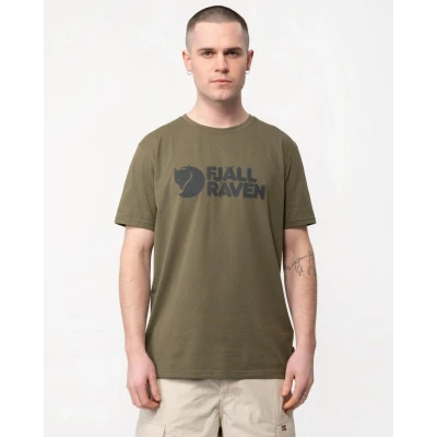 Image of Fjallraven Men&#039;s Fjällräven Logo T Shirt M, Laurel Green, XXL