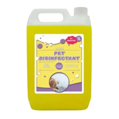 Image of Dunnet Tools 5l Pet Disinfectant Concentrated Cleaner And Odour Eliminator Dog Safe Kennel Deodoriser Urine Neutraliser Cat Enzyme (5L disinfectant)