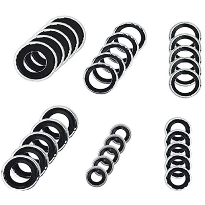 Image of BOOMBOOST O Ring Assortment Repair Tool Sealing Gasket Washer Set 30pcs Air Conditioner Pump A/C Compressor