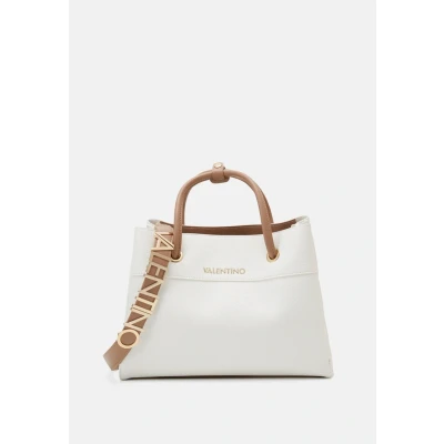 Image of Valentino Bags Alexia Handbag, Women&#039;s, Size: One Size, Bianc/cuoi