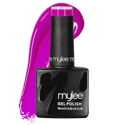 Image of Mylee Gel Nail Polish 10ml [Carioca ] UV/LED Soak Off Art Manicure Pedicure for Professional, Salon &amp; Home Use [Neons Range] Long Lasting Easy to Apply