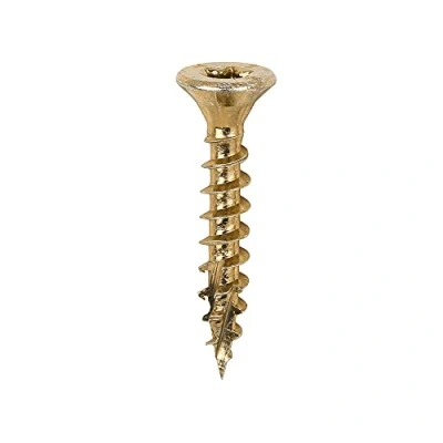 Image of TIMCO C2 Clamp Fix Multi Purpose Premium Screws TX Double Countersunk Yellow 4.0 x 25 Box of 200