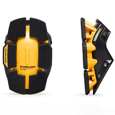 Image of ToughBuilt Stabilizer SnapShell ™ for Gelfit or FoamFit KneePads Ergonomic Support and Adjustable Straps a Comfortable Fit (TB KPS 05 UK)