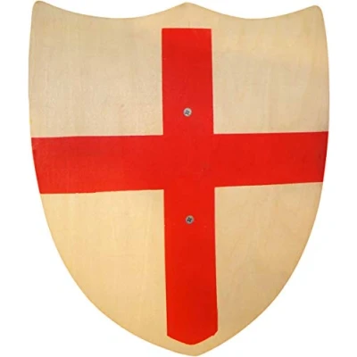 Image of Nemesis Now St George Shield Toy 34cm Red