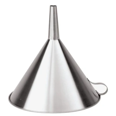 Image of Paderno World Cuisine Stainless Steel Funnel 7 7/8 inch Dia